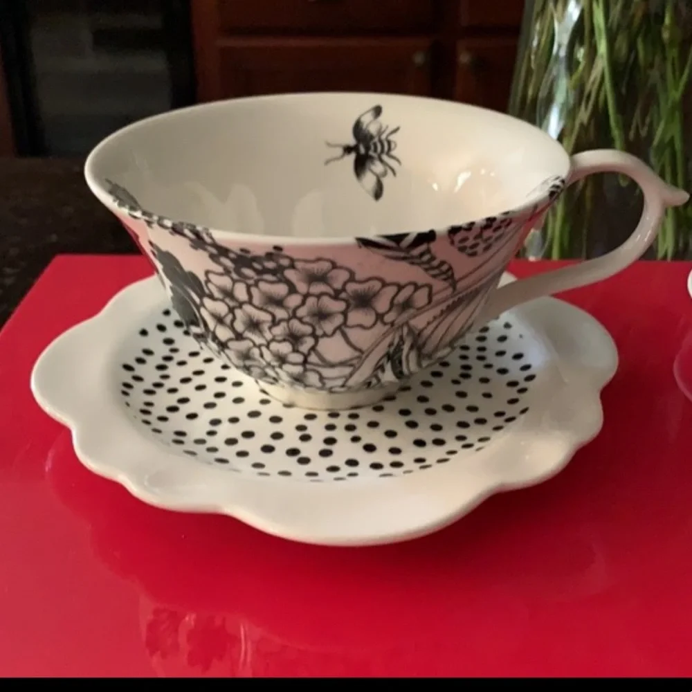One Anthropologie cup and saucer